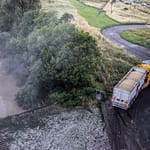 Départ chargement camion
